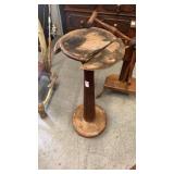 Wooden pedestal