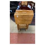 Set of 4 TV tray tables