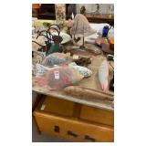 Lof of fish decorations