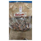 100 rounds of .22 long