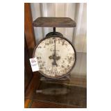 24 lb antique scale
