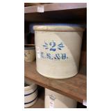 2 gallon crock