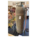 Brass fire extinguisher