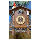 Inlaid cuckoo clock
