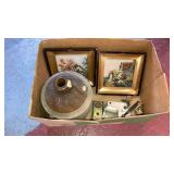 Boxlot stoneware jug as-is, old door