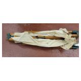 Wood & canvas army cot