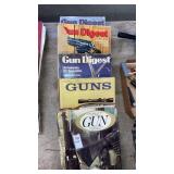 71-77 Old Gun Digest books,Treasury of the Gun