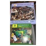 New sealed 1500 pc puzzle, complete John Deere