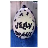 Ceramic jelly beans jar