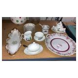 Limoges Swanks Hdwe relish, Syracuse China Pa.