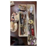Large lot ladies watches, bracelets