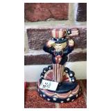 Uncle Sam cast iron doorstop