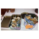 2 tins Red Rose tea figurines by Wade England