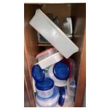 Kitchen Plastics cupboard lot