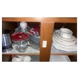 Pfaltzgraff Heritage platters & gravy,hen basket,