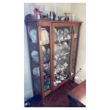 Oak China cabinet