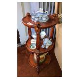 3-tier round stand -contents separate