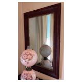 Antique wall mirror 48"x28"