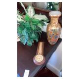 5 pcs decor oriental vase, weather