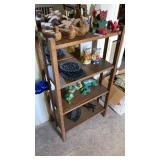 Oak bookshelf -contents separate