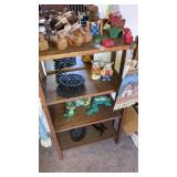 Wooden ducks, cast trivets, nic nacs Contents of