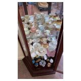 Large lot mini tea cups saucers,antique