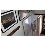 6 pcs framed wall art oriental,Margaret Kane mid