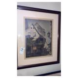 "Returning Home - Bielefeld" framed print