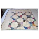 Vintage Bow tie quilt double sz