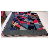 Vintage crazy quilt double sz