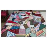 Vintage crazy quilt double sz