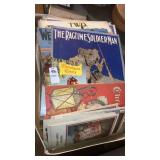 Big box of old sheet music