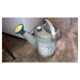 Galvanized sprinkling can