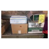 Mid century Ceramano west Germany red dishes set