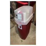 Gift wrap storage tub