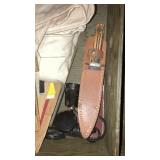 Military chest & contents