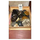 Box of old buttons