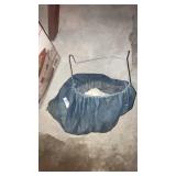 Large clothesline bag of clothespins