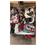Large lot Christmas decor
