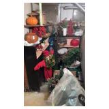Large lot of holiday table decors ceramic