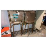 Set of 4 Cosco fold up chairs