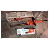 Black & Decker hedge trimmers, cordless grass