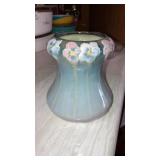 Weller floral vase as-is 6" tall