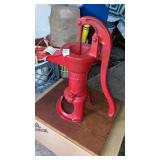 Cast iron hand pump