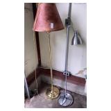 2 floor lamps