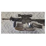 St22 spikes tactical AR style 22 caliber scope