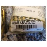 223 or 5.56 200 approximately 200 rounds of