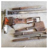 Pneumatic Jack hammer with hose