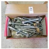 Box of Hilti anchor bolts