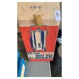 Electric party perk coffee maker